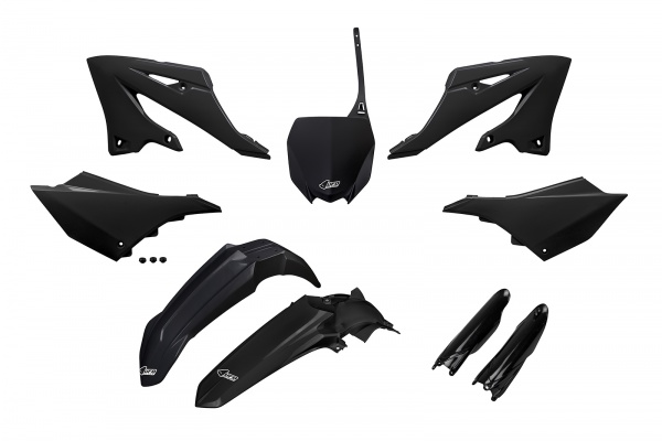 Full Plastic Kit black for Yamaha YZ 125 (2022-26) - YZ 250 (2022-26) - YZ 125 X (2023-26) - YZ 250 X (2023-26)